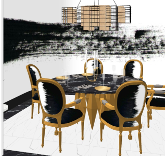 825 法式风格餐厅